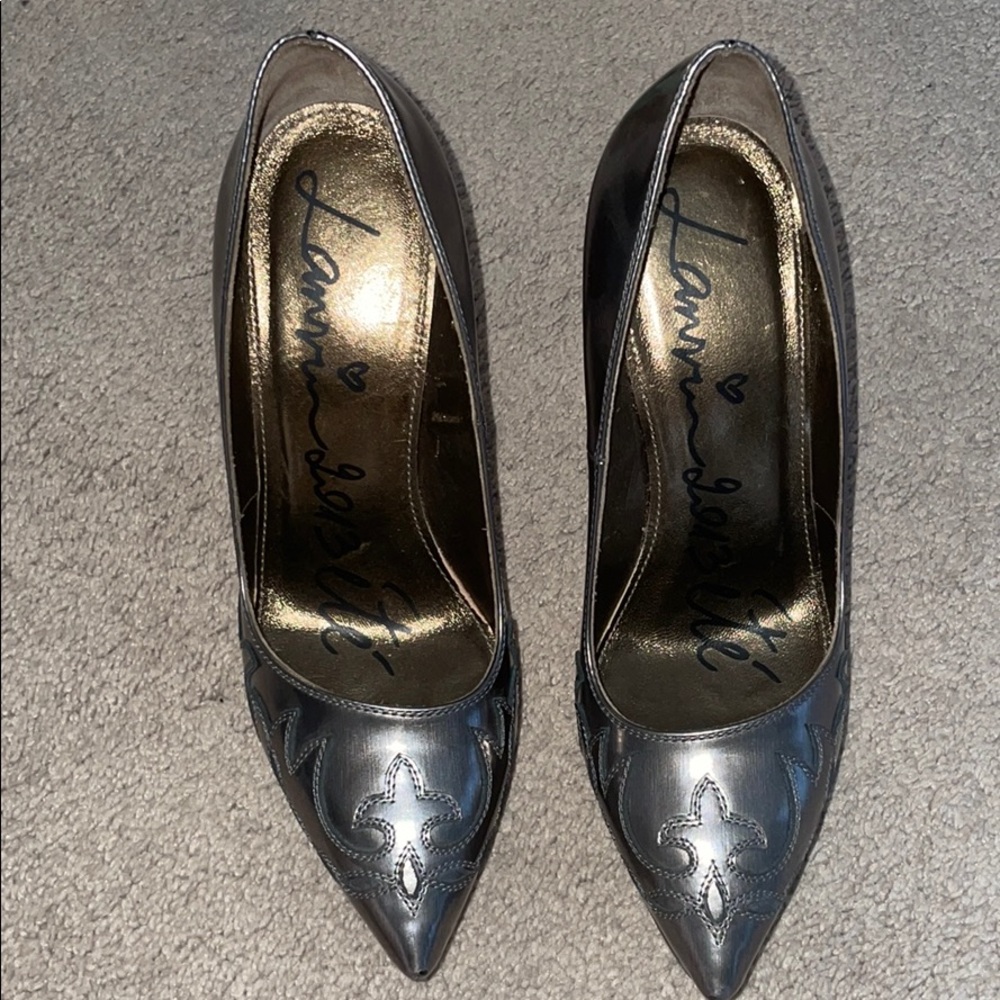 Lanvin high heel silver!
